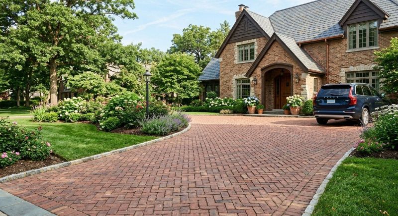 Brick Driveway Installation in Greenwich, CT